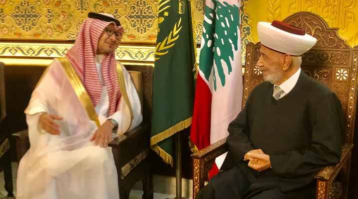 دريان التقى بخاري وتأكيد على دور
اللجنة الخماسيّة إيجاد حلول لانتخاب رئيس