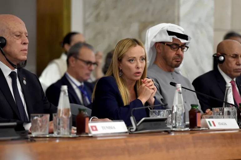 مؤتمر روما... رئيسة وزراء إيطاليا: الهجرة الجماعية غير الشرعية تضرّنا جميعاً