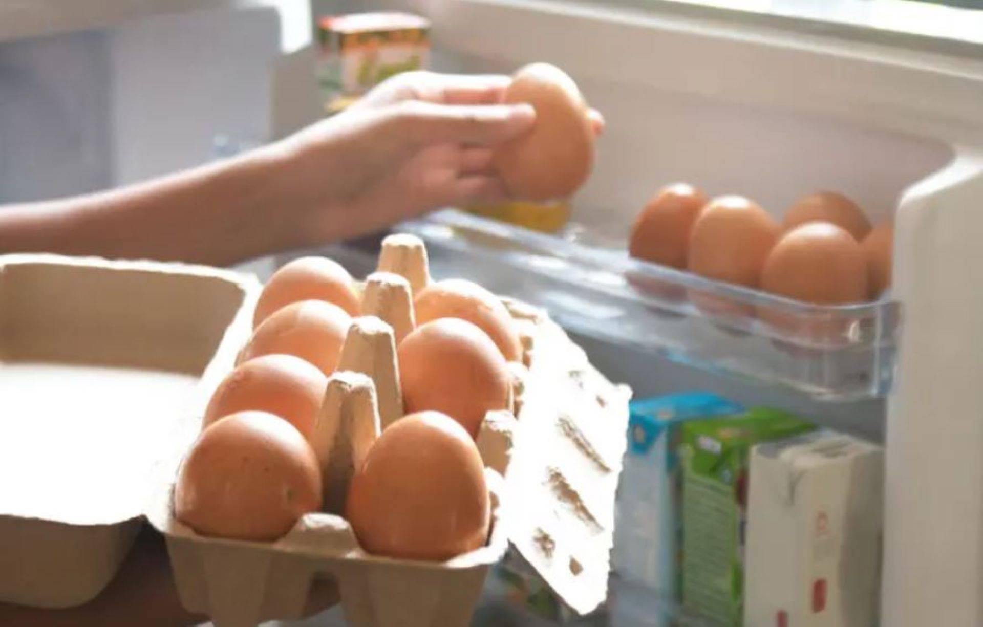 البيض بباب الثلاجة وبلا علبة.. خطأ نرتكبه وخطره مفاجئ
