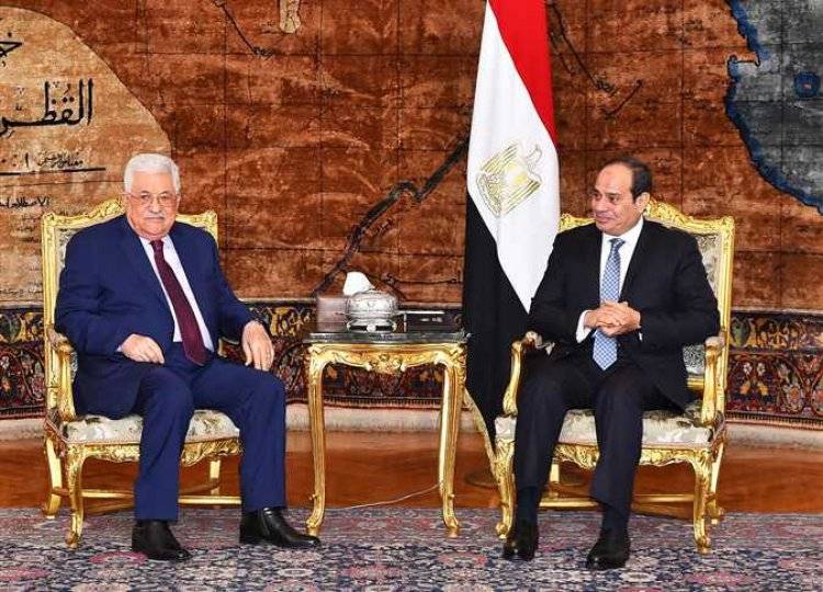 تفاصيل لقاء السيسي مع عباس