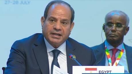 السيسي يدعو إلى إيجاد حل توافقي لأزمة تصدير الحبوب