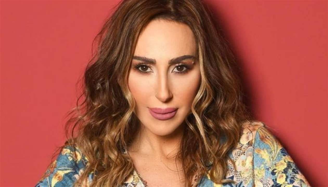 هكذا احتفلت ورد الخال بعيد زواجها
