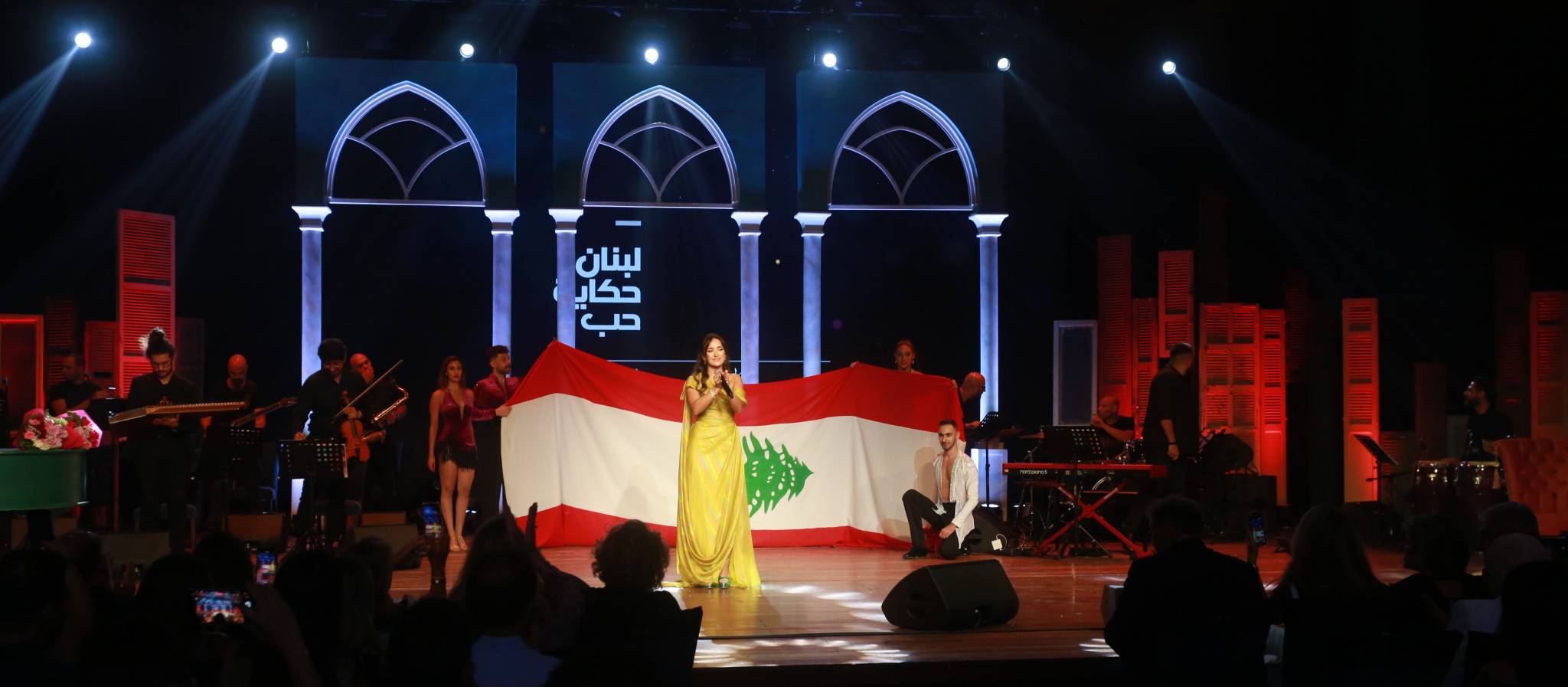 كارلا شمعون تتألق في مهرجانات جونيه الدولية