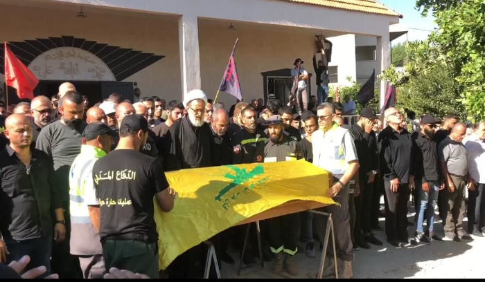 الدفاع المدني وأهالي حاروف
شيّعوا المتطوع محمد جهاد بيدي