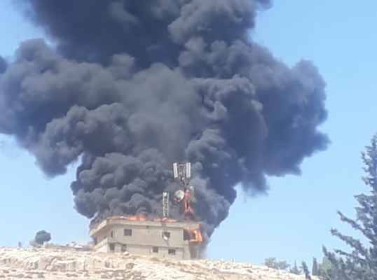 ألفا: حريق في محطة الهرمل أخرجها من الخدمة
