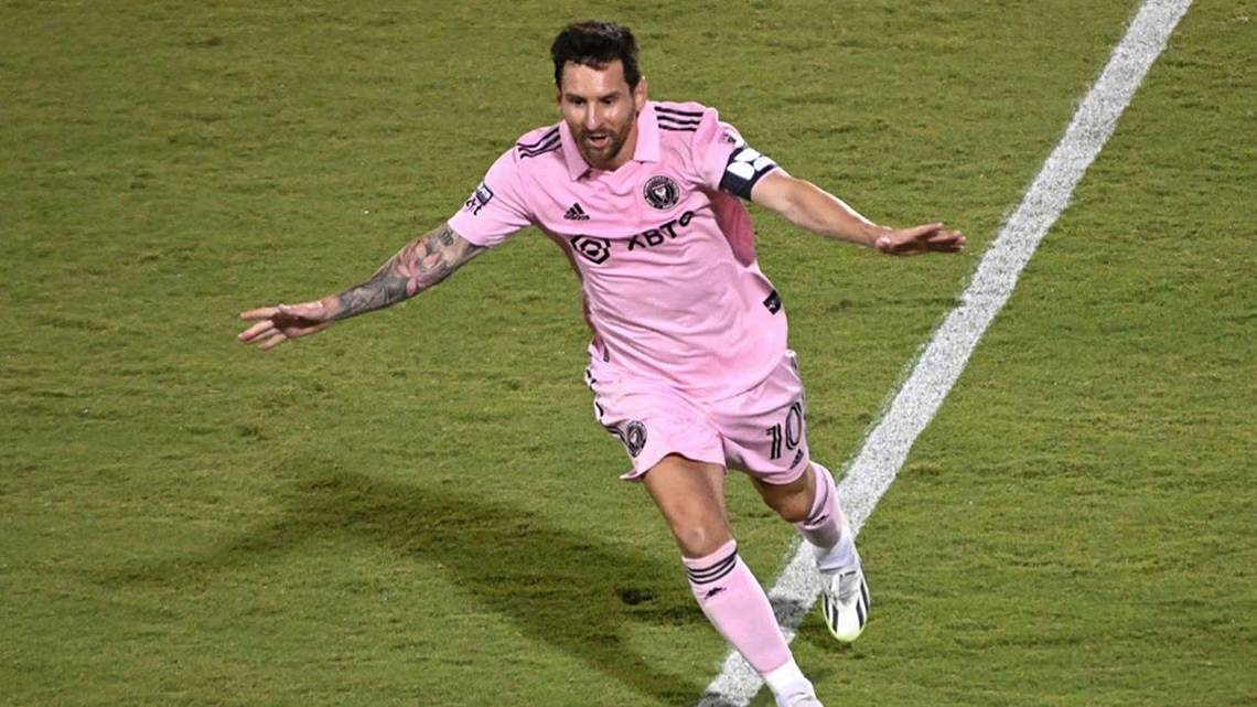 ميسي يسجل مجدداً ويقود إنتر ميامي للتأهل إلى دور الثمانية في كأس الدوريات الأميركية