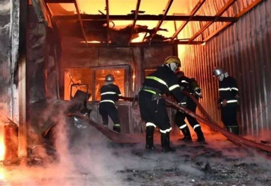 تفقدا حريق مستودع على طريق المطار
خطار تابع مع ميقاتي ومولوي عملية الإطفاء
صفا: كلّ إمكانيات حزب الله بتصرّف الدفاع المدني
