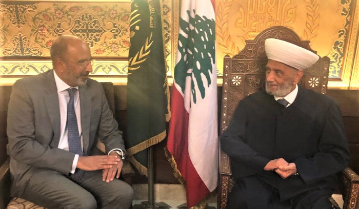المفتي دريان بحث مع ريزا في الشؤون
اللبنانية والمشاريع الإنمائية