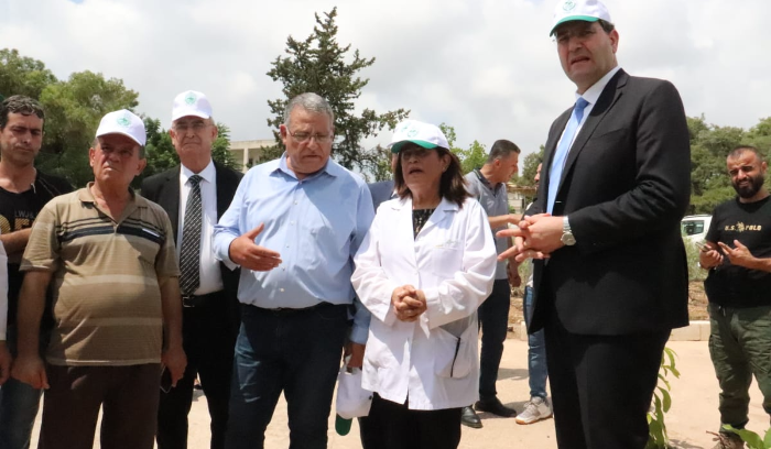 وقد المنظمة العربية للتنمية الزراعية برئاسة

وزير الزراعة اللبناني يتابع جولته  في سوريا