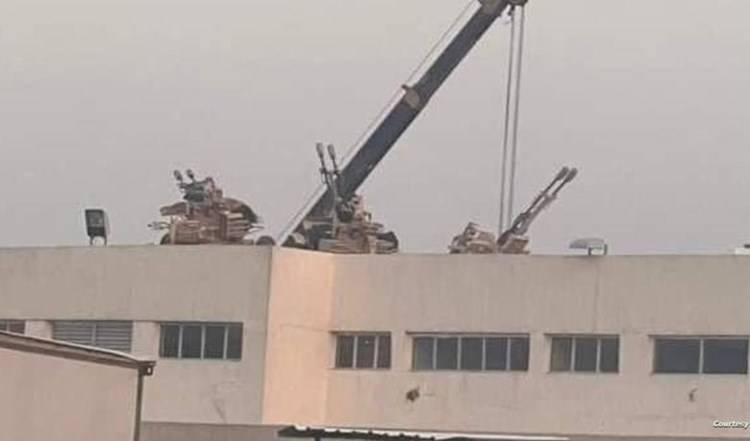 مضادات جوية على مبان حكومية في بغداد