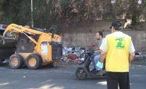 "العمل الإجتماعي" لحزب الله
واصل رفع النفايات من أحياء صيدا