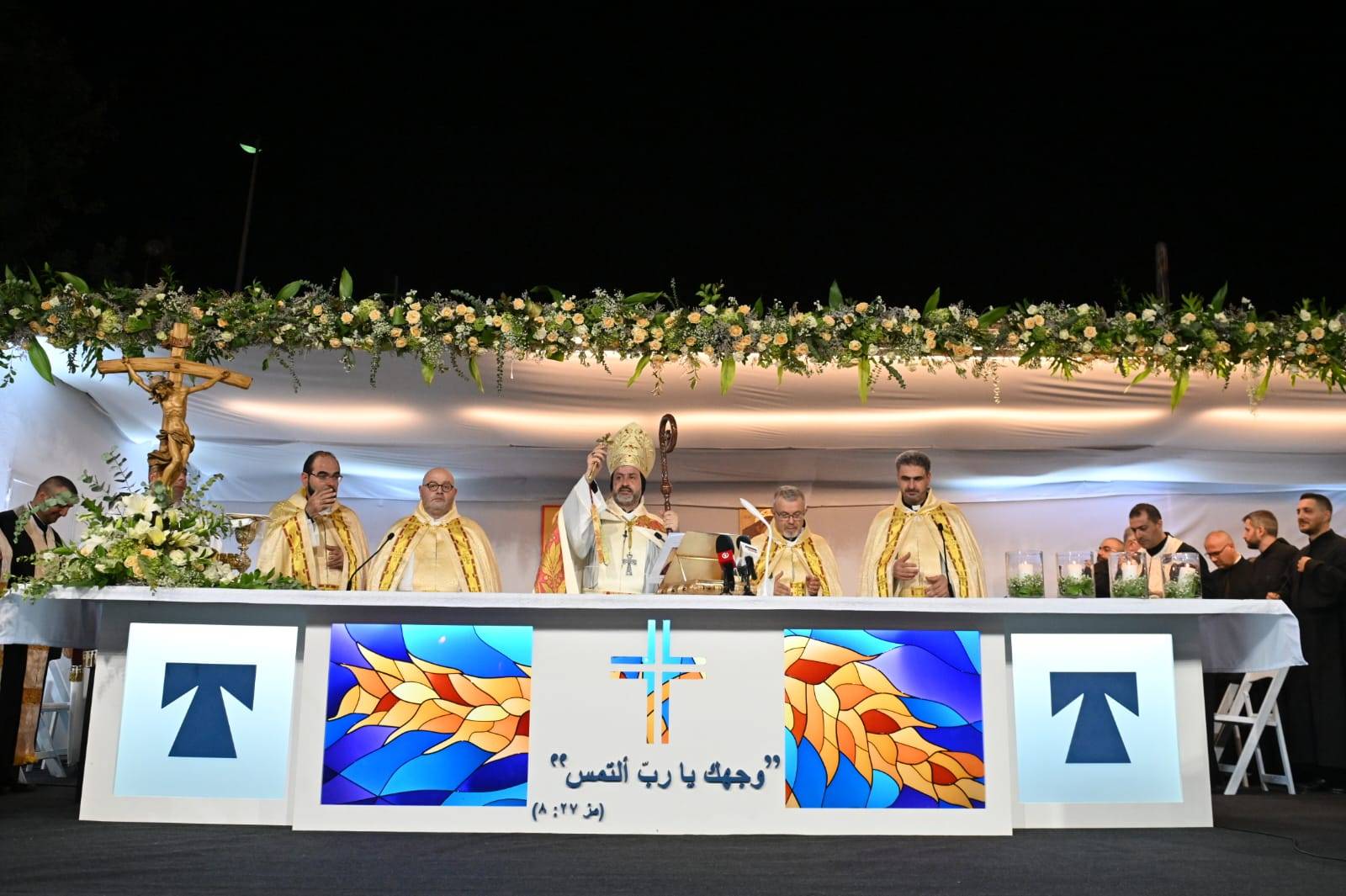 الرئيس العام للرّهبانية الأنطونية الأباتي جوزف بو رعد يحتفل بقداس الشكر في بلدته البوار
