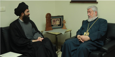 باقر عرض مع كشيشيان الإساءة
الى المقدّسات لا سيما القرآن