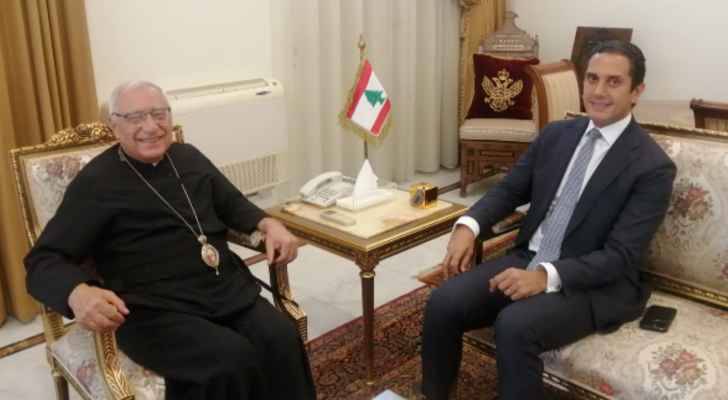 العبسي التقى سفير لبنان بسلطنة عمان
واطلع من نصر على أوضاع المدارس الكاثوليكية
