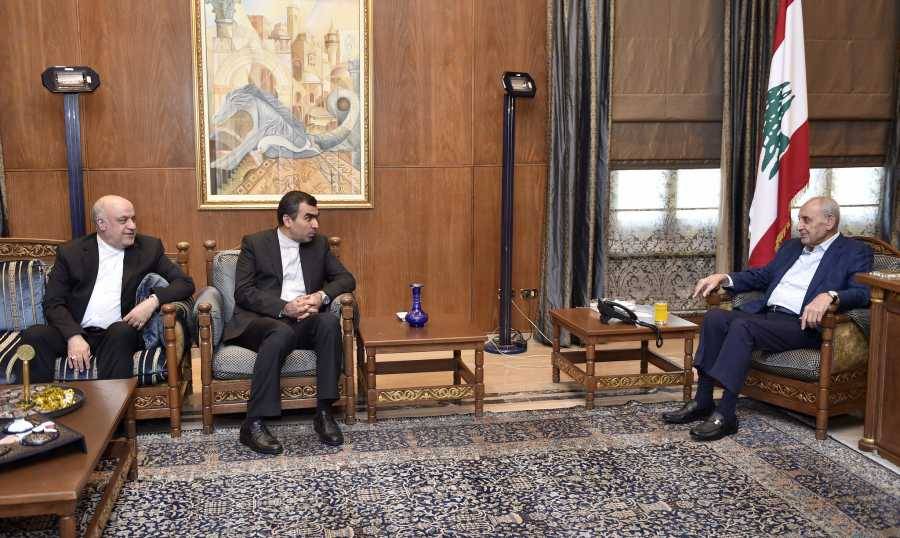 بري التقى مساعد وزير خارجيّة إيران
لشؤون غرب آسيا وشمال افريقيا