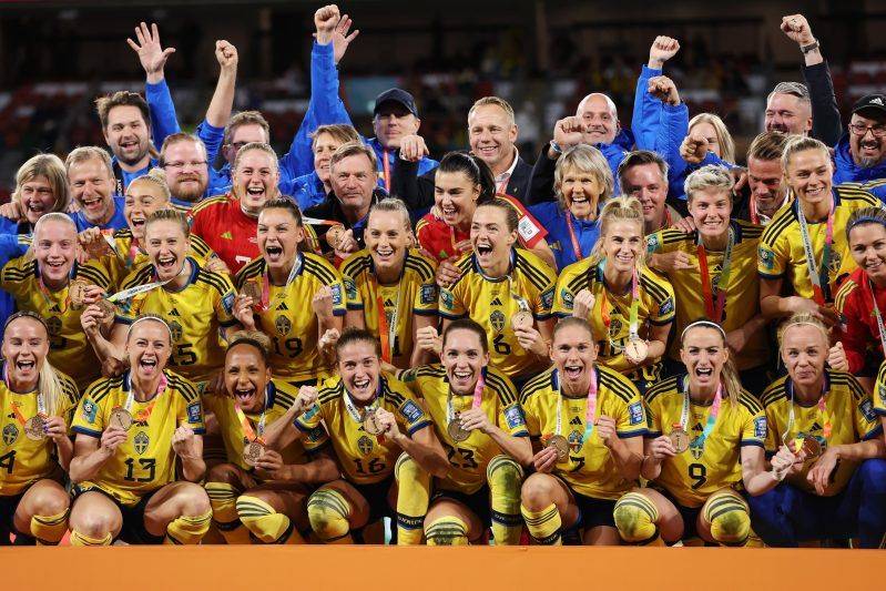 السويد ثالثة كأس العالم للسيدات بفوزها على استراليا (2-0)
ونهائي تاريخي مثير بين انكلترا واسبانيا في سيدني اليوم