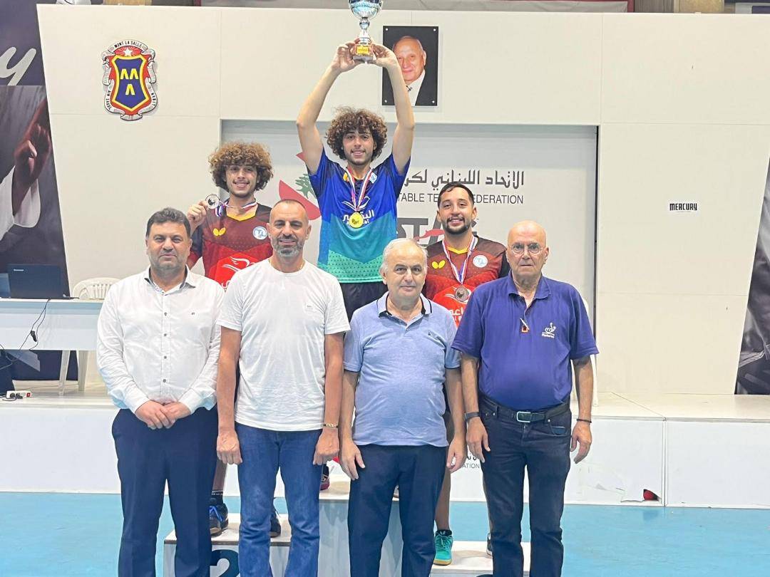 سعد الدين الهبش بطل لبنان
في كرة الطاولة لعام 2023