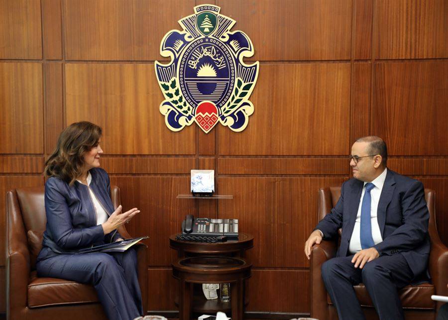 شيّا زارت ميقاتي وبو حبيب
وبحثت مع البيسري سُبل التعاون