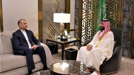 90 دقيقة بين عبد اللهيان وبن سلمان