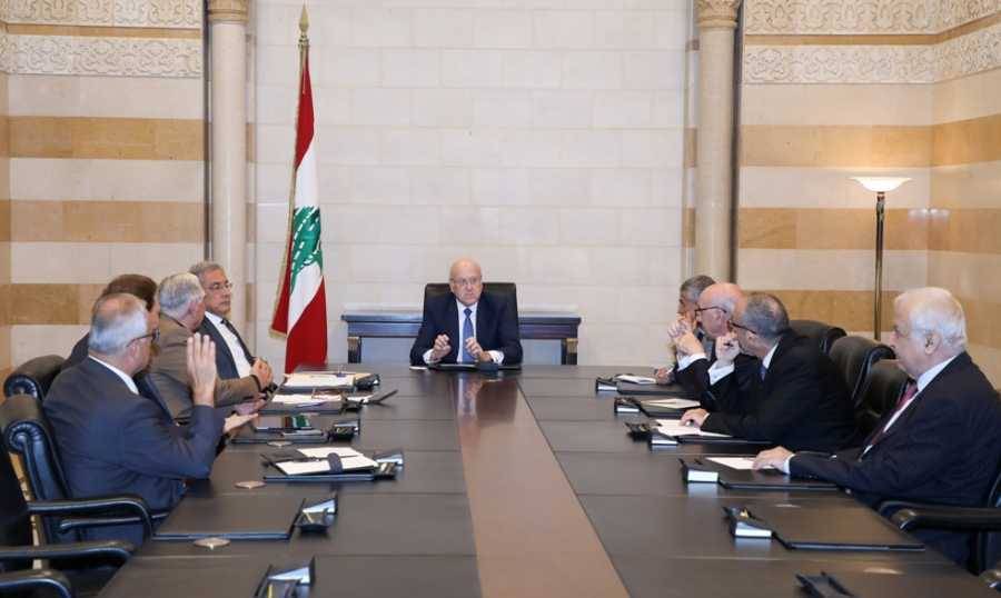 ميقاتي عرض مع بو حبيب "تحضيرات التجديد لليونيفيل"
وتابع اقتراحات تعديل قانون "النقد" وأوضاع القطاع التربوي