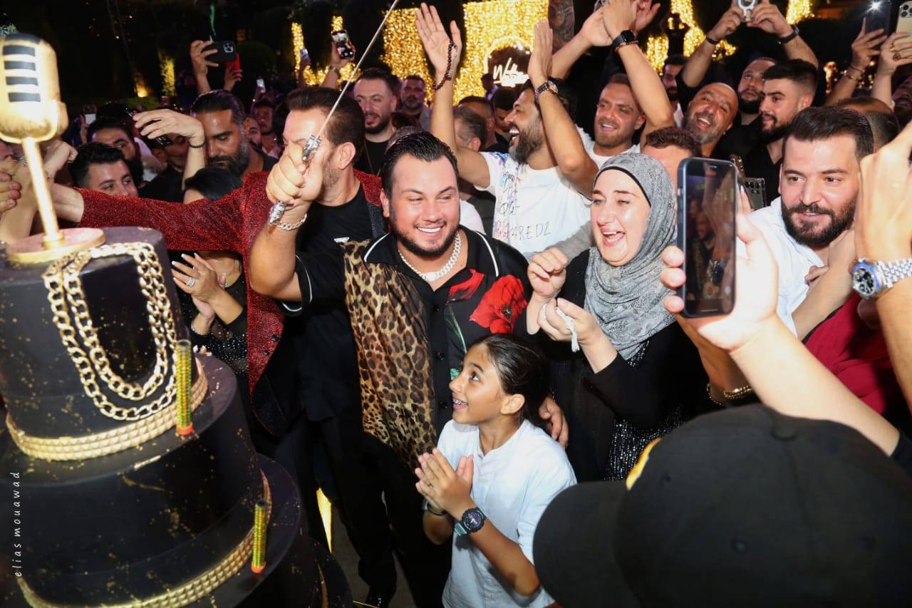 وديع الشيخ يحتفل بعيد ميلاده بمشاركة نخبة من النجوم والإعلاميين