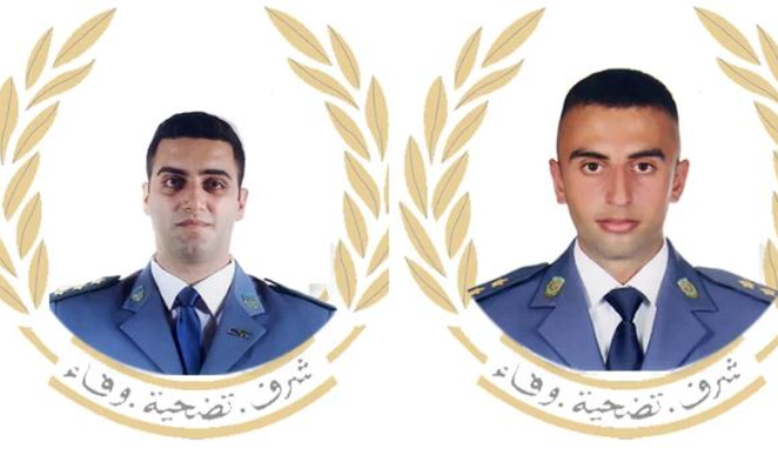 قيادة الجيش نعت الشهيدين حنا وأبي صعب