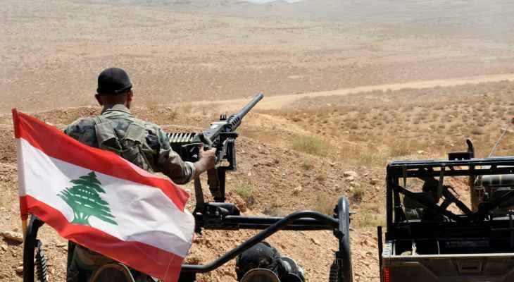 الجيش: إحباط مُحاولة تسلّل سوريين
عبر الحدود بطريقة غير شرعيّة