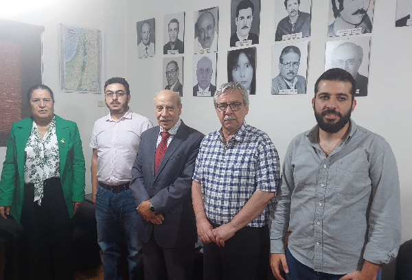"الجبهة الديموقراطيّة" والشيوعي
عرضا تطوّرات القضيّة الفلسطينيّة