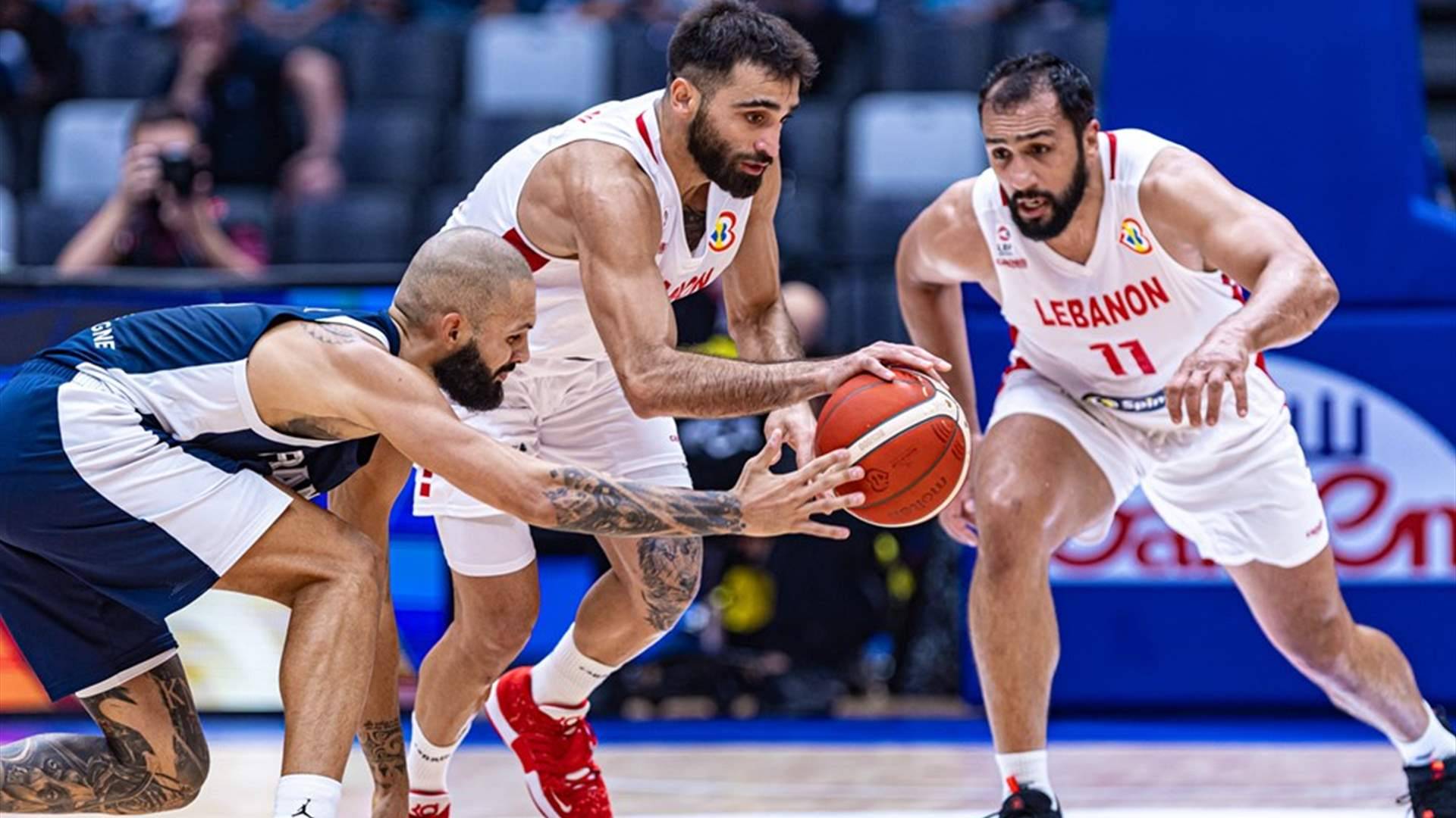 مونديال السلة... مباراة بطولية لمنتخب لبنان
أمام فرنسا حسمها "الديوك" في الدقيقة الأخيرة