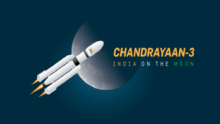 لحظة انطلاق Chandrayaan-3 على سطح القمر!