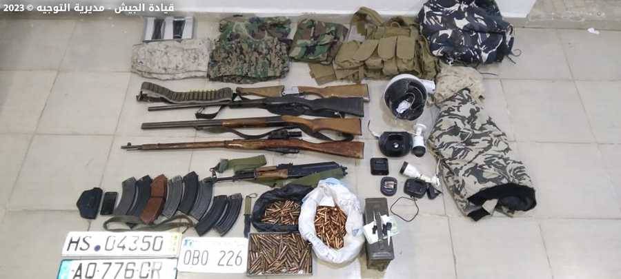 الجيش: مُداهمة وتوقيف مطلوبَين في بريتال