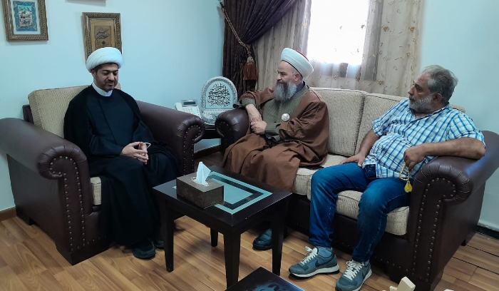 صادق النابلسي التقى وفد تيار "الارتقاء"
وإشادة بإنجازات المقاومة في لبنان وفلسطين