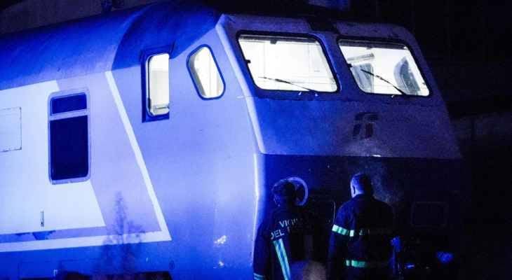 مقتل خمسة من عمال السكك الحديدية في حادث قطار بشمال إيطاليا
