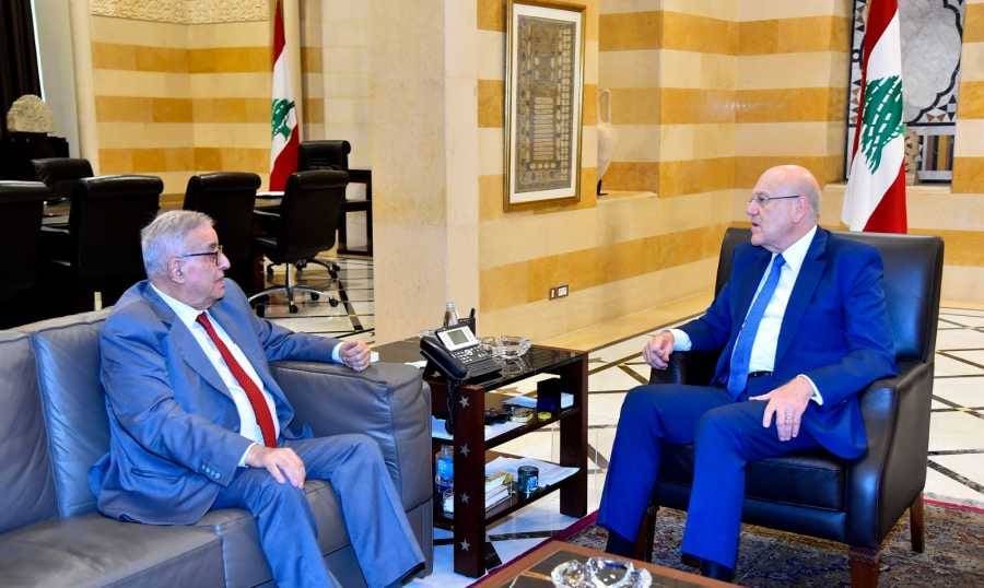 بو حبيب زار ميقاتي وأكد لفرونتسكا استمرار
التنسيق بين "اليونيفيل" والسلطات اللبنانيّة