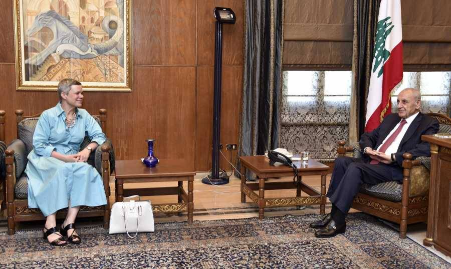 سفيرة الاتحاد الأوروبي: أتطلع إلى العمل لوضع لبنان على طريق التعافي