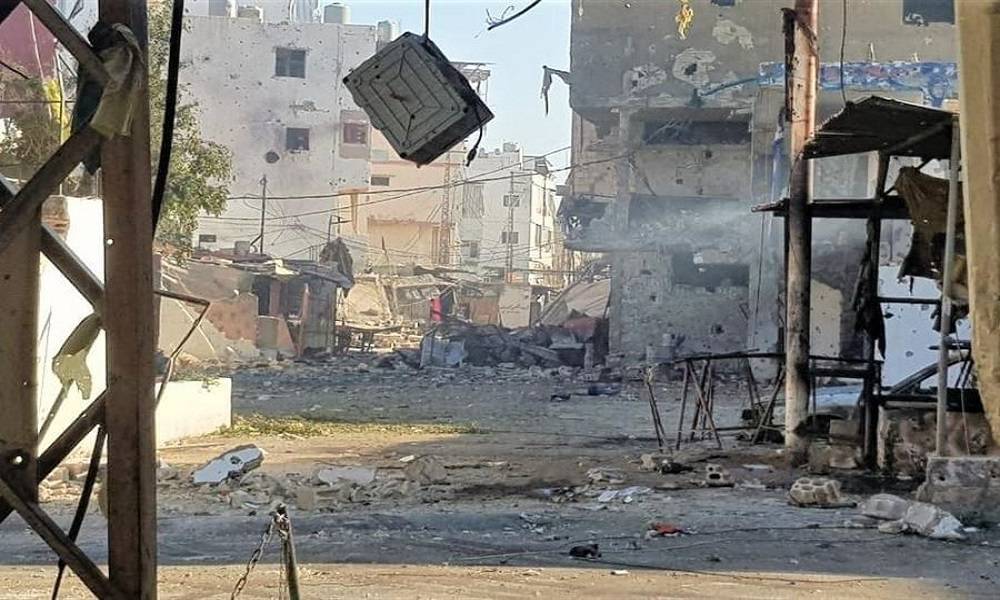 نداء عاجل للأمم المتحدة لوقف القتال في مخيم عين الحلوة واخلاء مدارس الاونروا