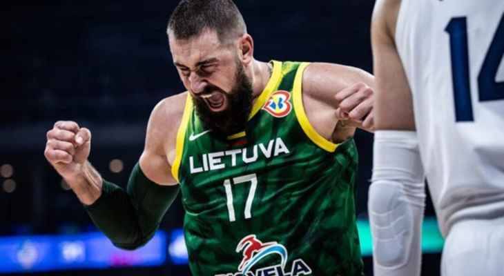مواجهة بين لاتفيا وليتوانيا لتحديد المركز الخامس في مونديال السلة