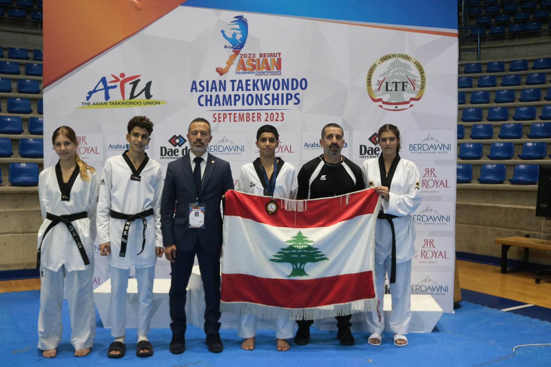 أنطوان نوفل يمنح لبنان
ميداليته الثالثة في تايكواندو آسيا