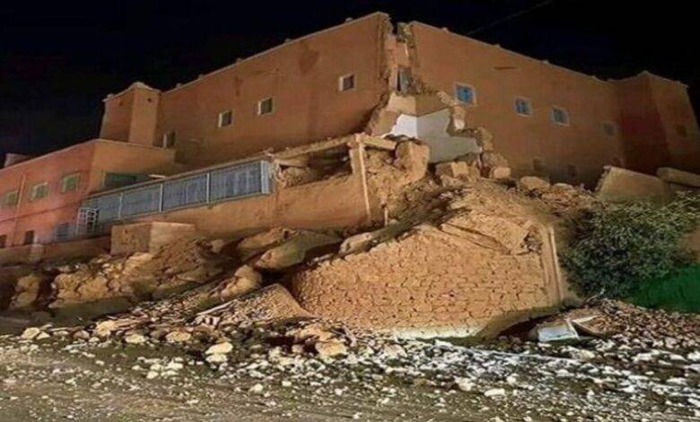 بالفيديو - مشاهد مرعبة من زلزال المغرب المدمر