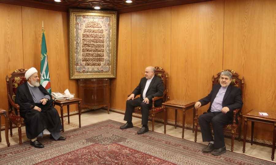 الخطيب التقى سفير إيران