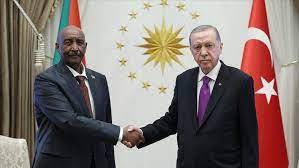 أردوغان يلتقي البرهان بأنقرة