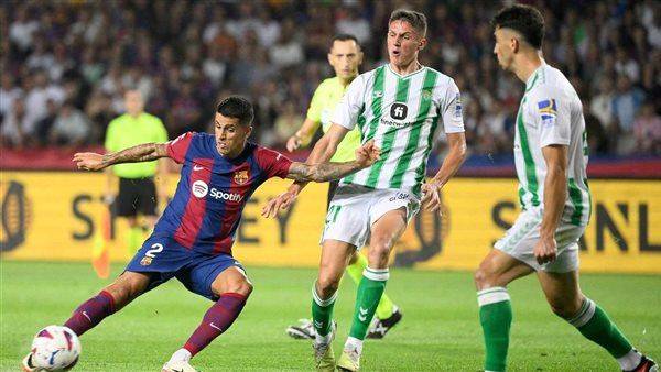 برشلونة يكتسح ريال بيتيس (5-0) ويتصدر موقتاً