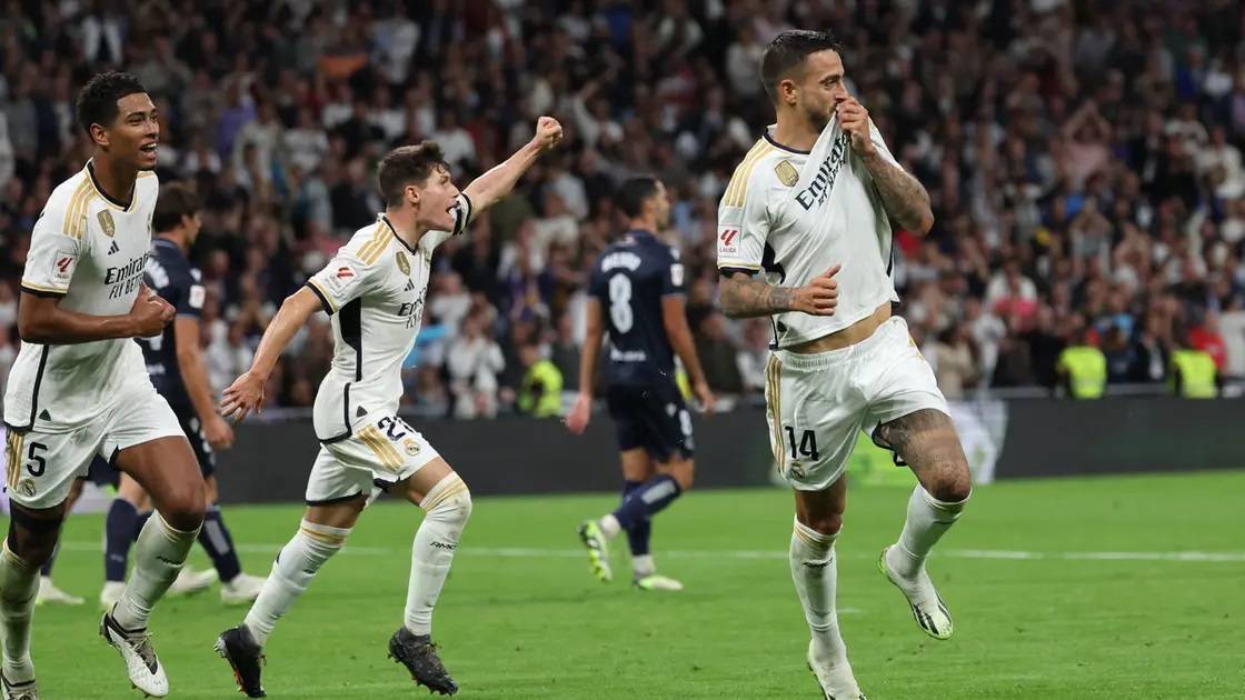 فالفيردي وخوسيلو ينقذان صدارة ريال مدريد... فوز الملكي بنتيجة 1-2 على ريال سوسيداد