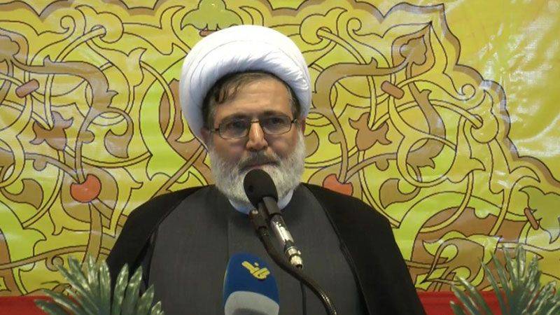 البغدادي: حزب الله حريص على مصلحة البلد
وما ترونه عواصف نراه مُفرقعات يتلهّى بها أطفالنا