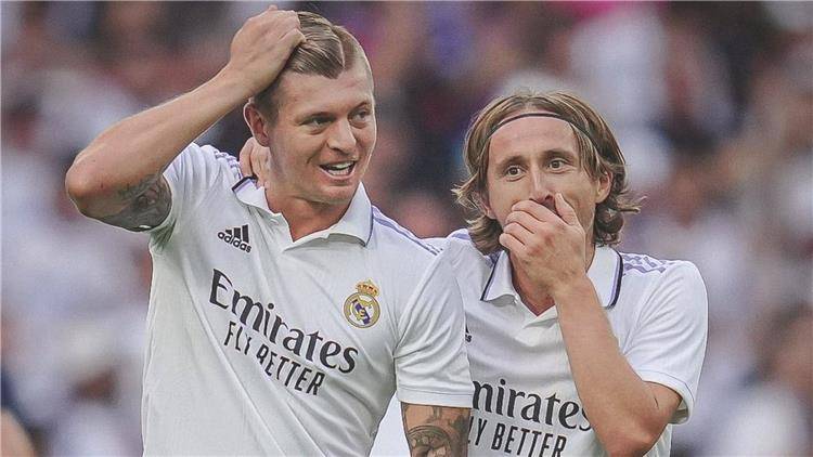 مودريتش وكروس "غاضبان" من وضعهما في ريال مدريد