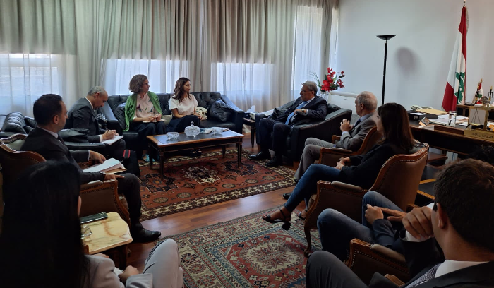 عرض نقل محكمة شحيم الى مبنى البلديّة
خوري بحث مع وفد "مجلس أوروبا" تعديل
وتطوير القانون المتعلّق بالمعاملات الإلكترونيّة