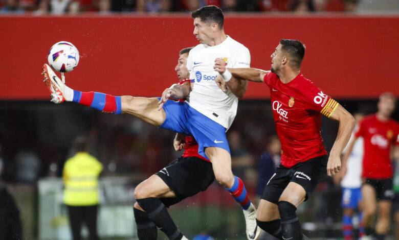 برشلونة يفقد نقطتين أمام مايوركا