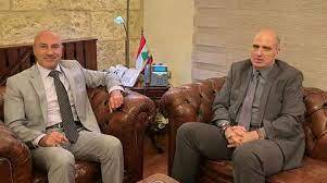 صليبا بحث في سبل تعزير التعاون
بين وزارة الزراعة وأمن الدولة