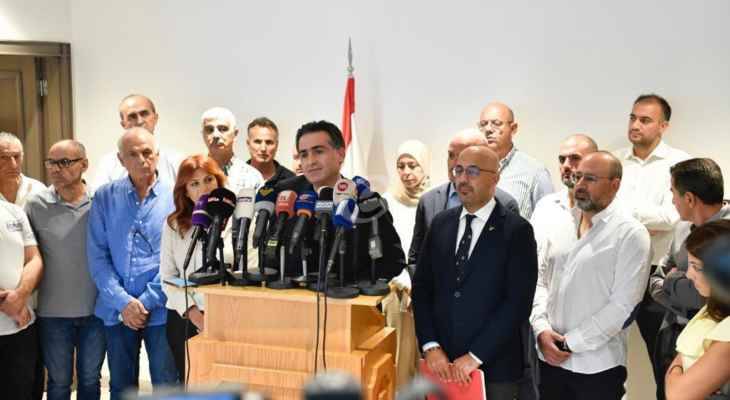 حمية وياسين يُجمعان على التنسيق والتكامل
لمواكبة موسم الأمطار ومنع انسدادات المجاري