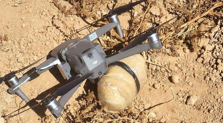 الأردن يسقط مسيرتين محمّلتين بالمخدرات قادمتين من سوريا